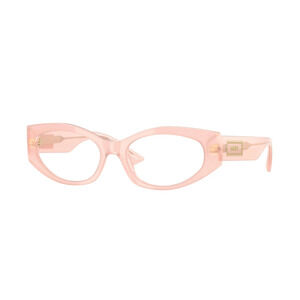 NWT Versace VE3369F Pink Opal 53mm Eyeglasses